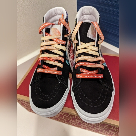 Vans SK8-Hi Cultivate Care Skate Shoes, women's 7 or 7.5 - Picture 4 of 14